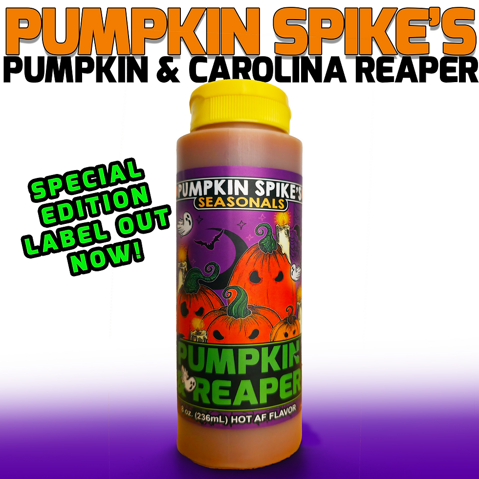 PUMPKIN SPIKE'S - Pumpkin & Carolina Reaper 8oz