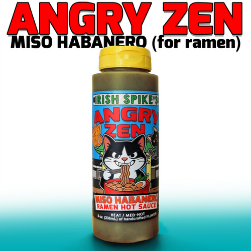 ANGRY ZEN - MISO HABANERO | RAMEN | IRISH SPIKES