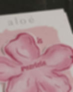 Stationary Event Design Aloé Jewellery