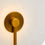 Thumbnail: Speak Easy White Marble Wall Light with Gold Accent