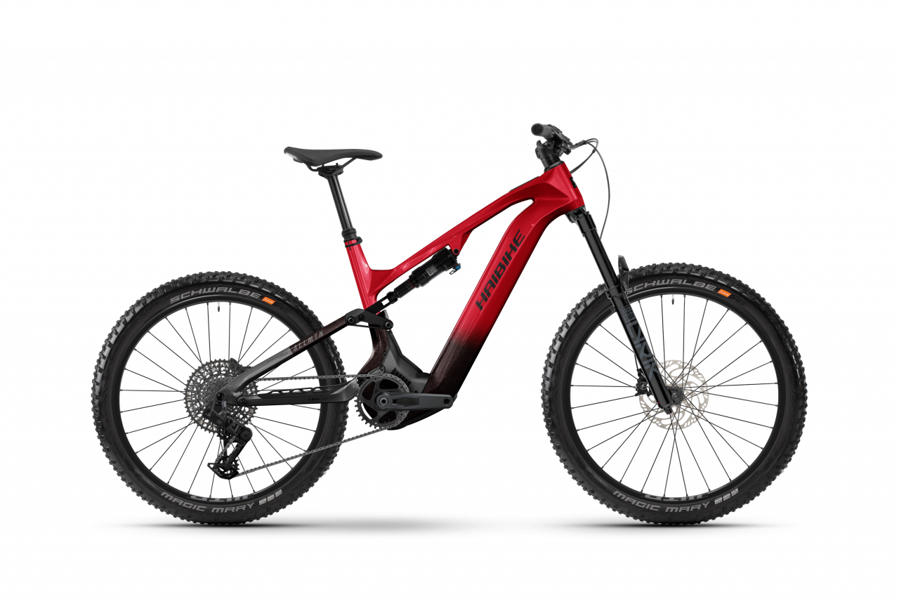 Haibike AllMtn CF 9 800Wh AXS M/43 Red
