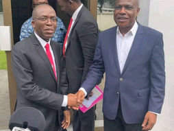 Tête à tête entre l'ex-premier ministre Matata Ponyo et Martin Fayulu ce mardi 11 Mai 2022.