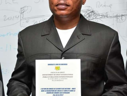 RDC : Jean-Marc kabund a défendu ce samedi son TFC  à l'université libre de Kinshasa.