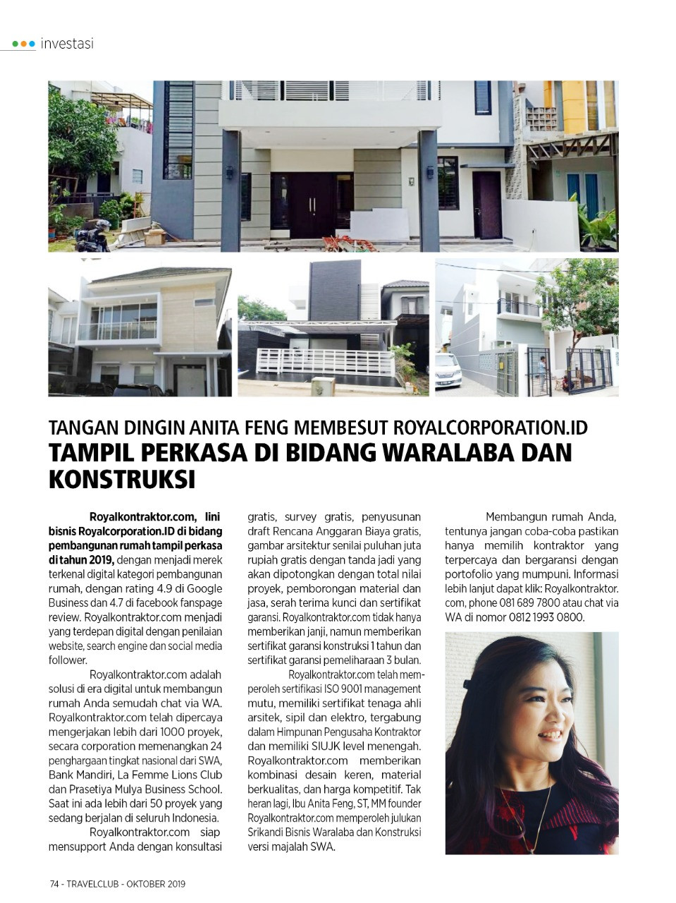 Besutan Tangan Dingin Anita Feng, Membawa Royal ke Level Berikutnya di Tahun 2020
