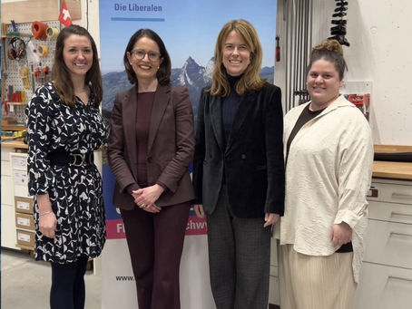 Susanne Vincenz-Stauffacher bei der FDP Kanton Schwyz