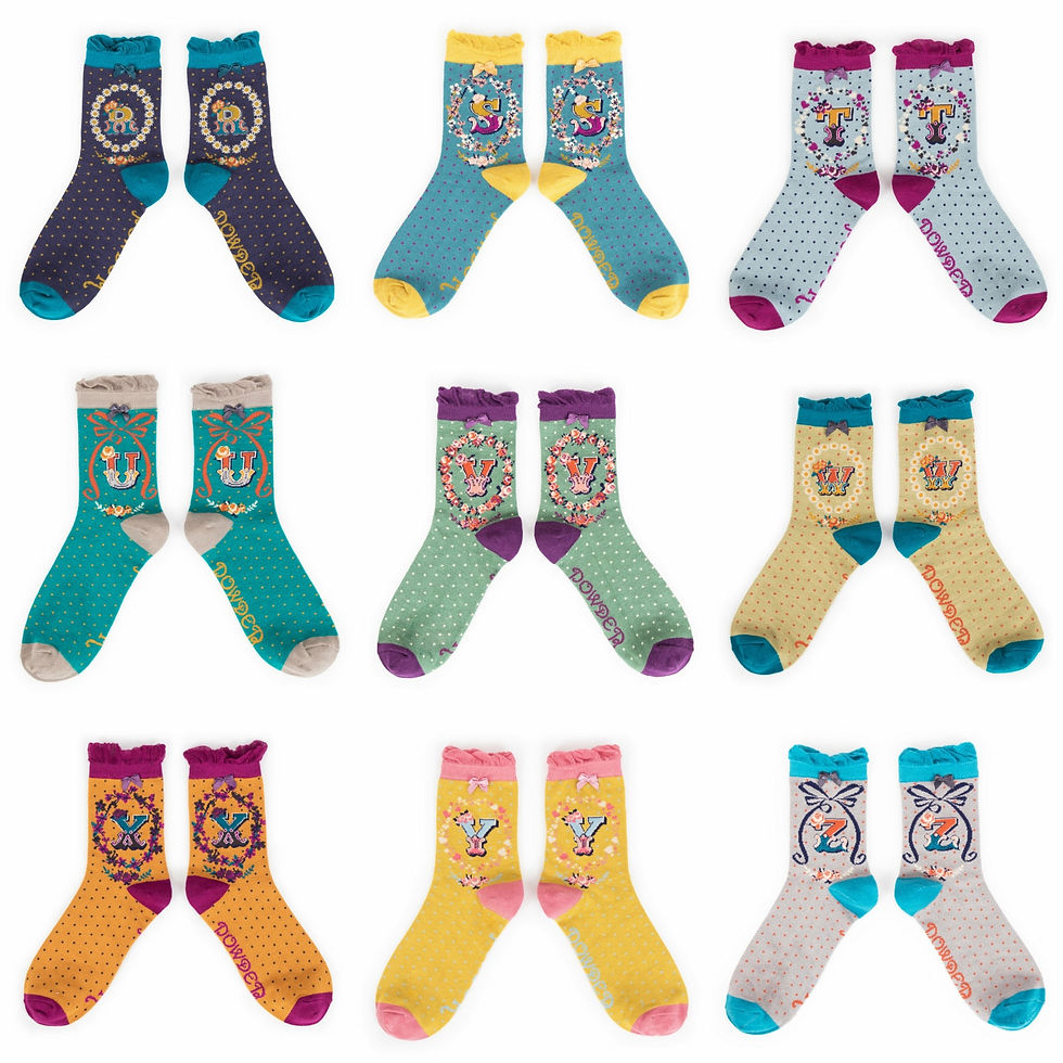 Thumbnail: A-Z Bamboo Ankle Socks