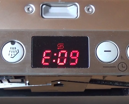 bosch dishwasher e09 repair