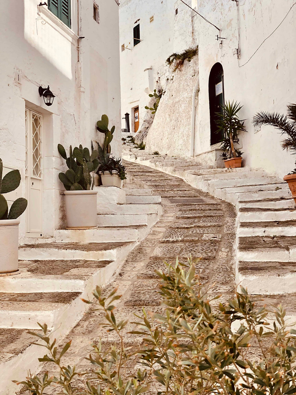 Alleys of Ostuni Puglia-Italy