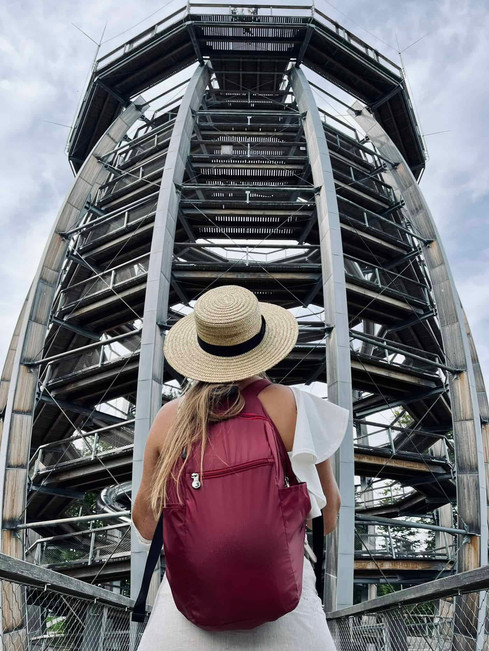 Grunberg treetop walk tower Salzkammergut - Oberösterreich