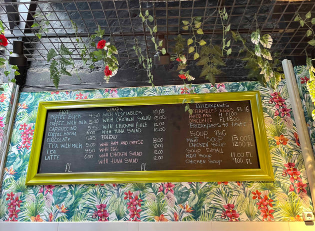 Tafru Fresh menu Willemstad Curaçao
