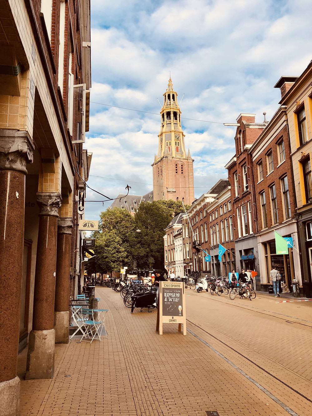Groningen city center-The Netherlands