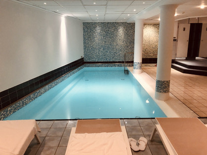 Swimming pool at the Palace Hotel Noordwijk - the Netherlands