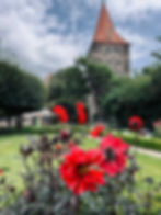 Nuremberg Imperial Castle gardens - Germany