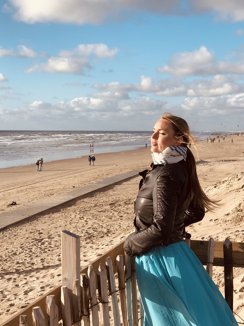 The beach of Noordwijk aan Zee - Netherlands