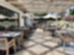 Boho Club Marbella restaurant outdoor terrace - Spain