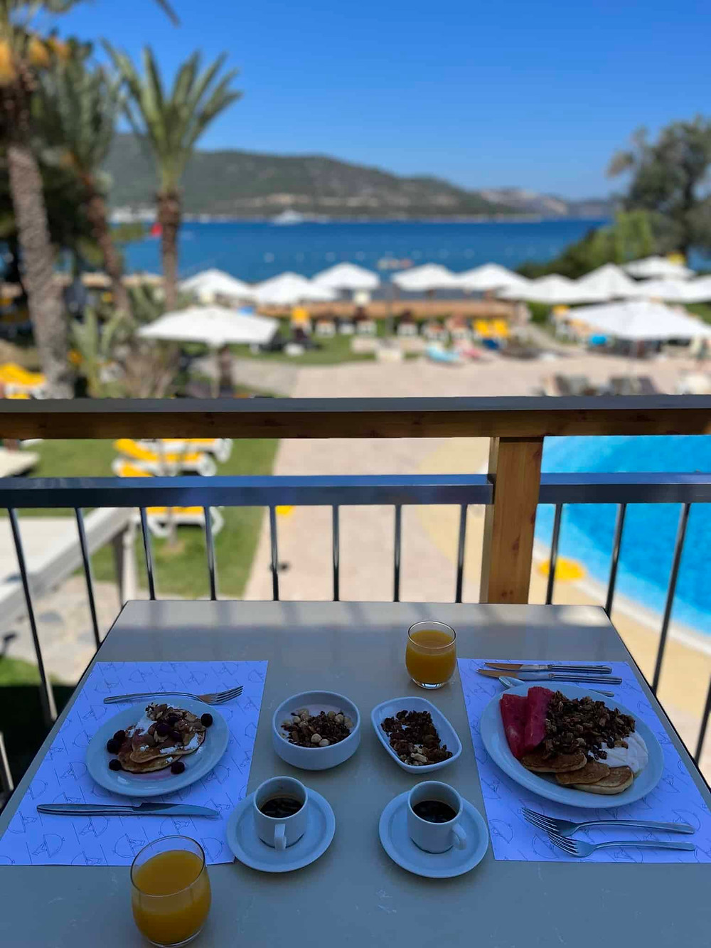 Breakfast at Double Tree by Hilton Bodrum Isil Club Resort-Turkey