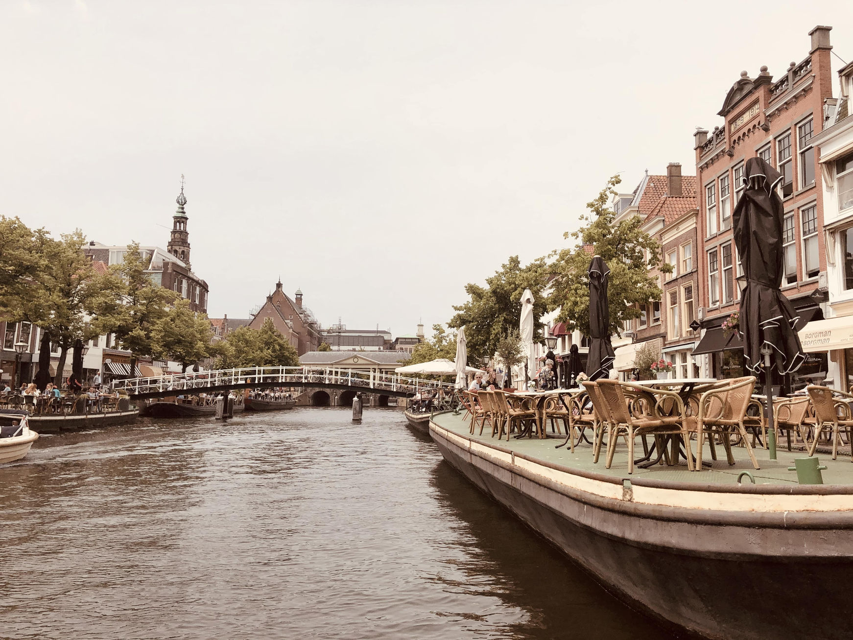 Leiden canals Netherlands