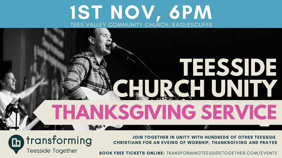 Teesside Church Unity Thanksgiving Service