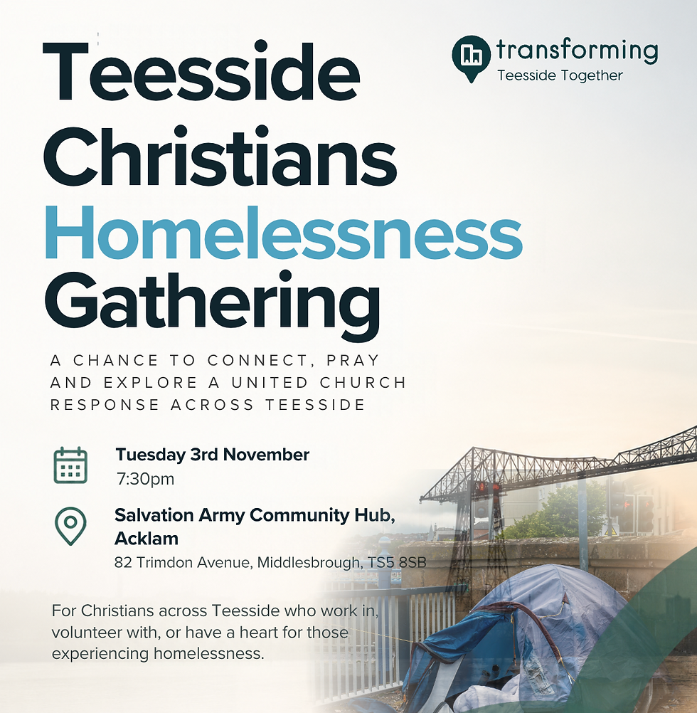 Teesside Homelessness Gathering