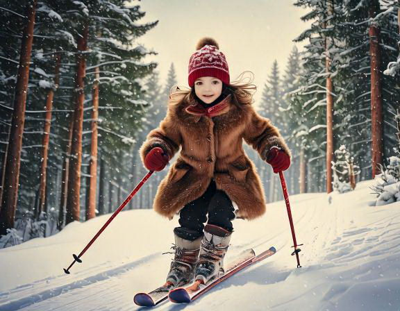 А расповім я вам історію...Одного разу в студену зимову пору...