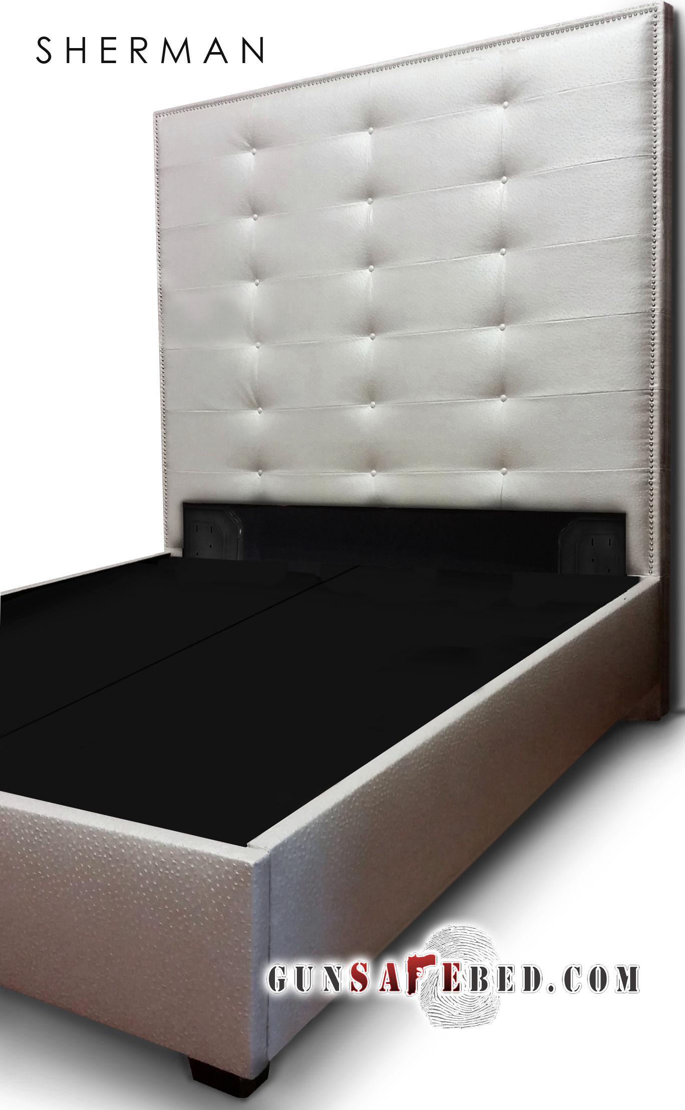 The Sherman Gunsafe Headboard