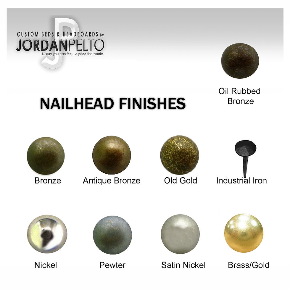 Nailhead Finishes