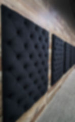 Deep Tufted Wall Panels