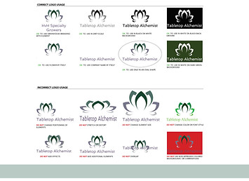 Tabletop Alchemist Company Style Guide_P