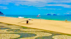 aterrissage deltaplane plage sao conrado Voyagez Rio