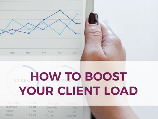3 Ways To Boost Your Client Load