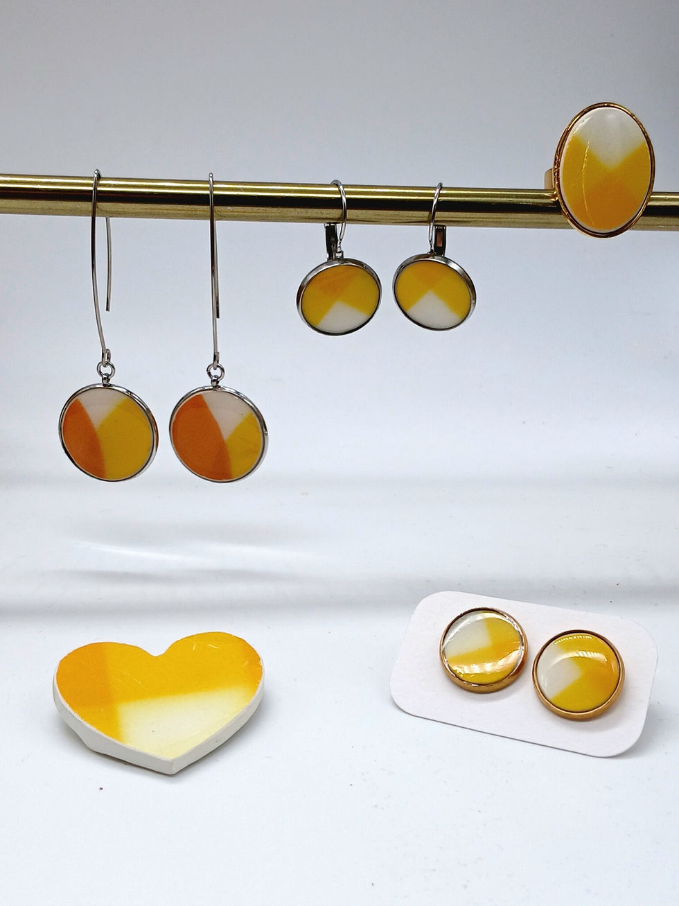 Miniature : collection bijoux jaune vaisselle