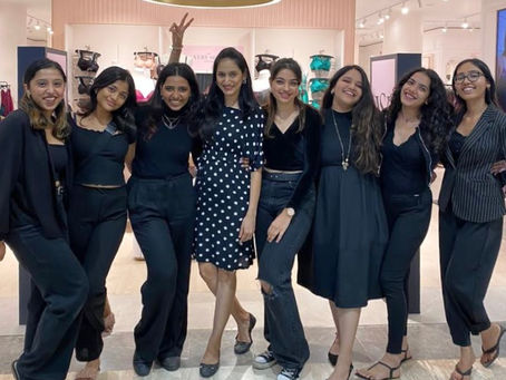 Students intern for Victoria Secret's Store Launch