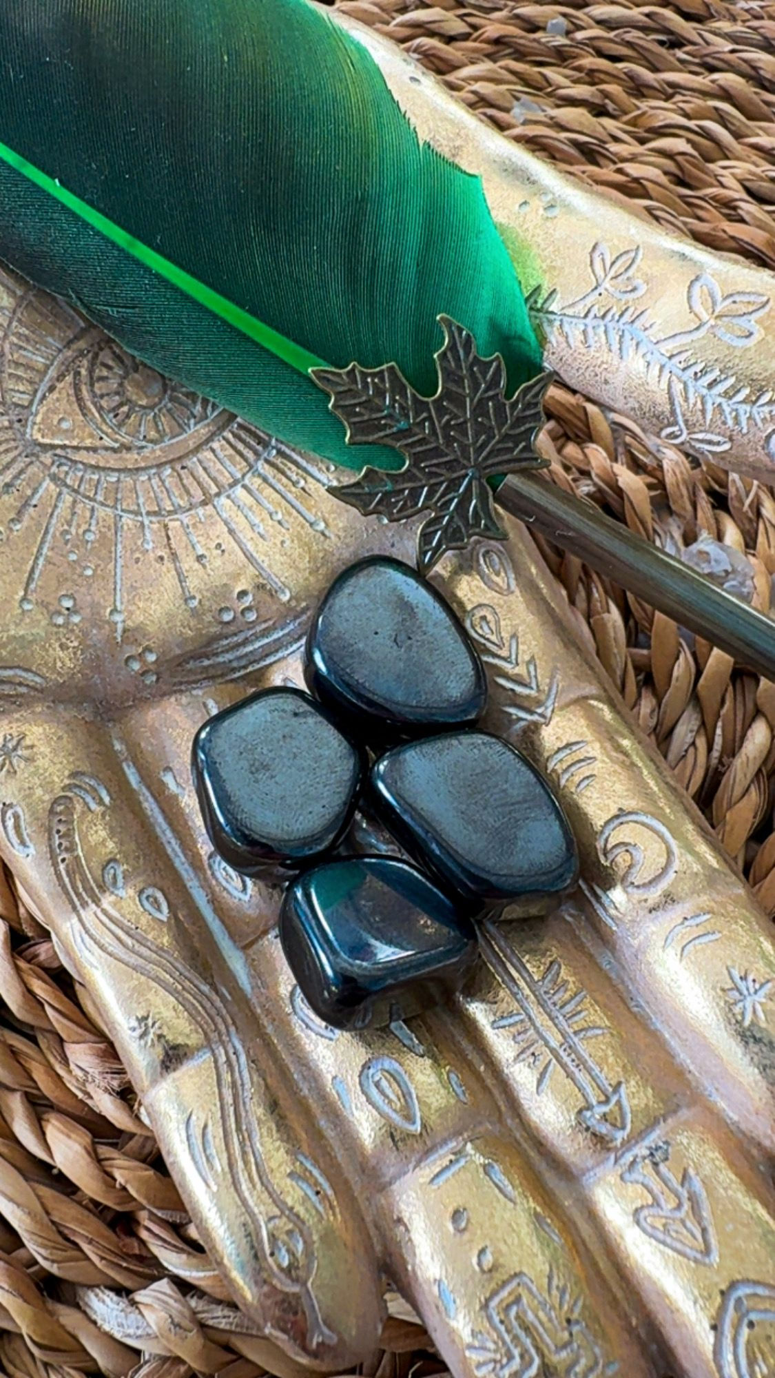 Hämatit – Stein der Erdung und Klarheit