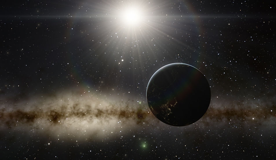 La Terre et la galaxie