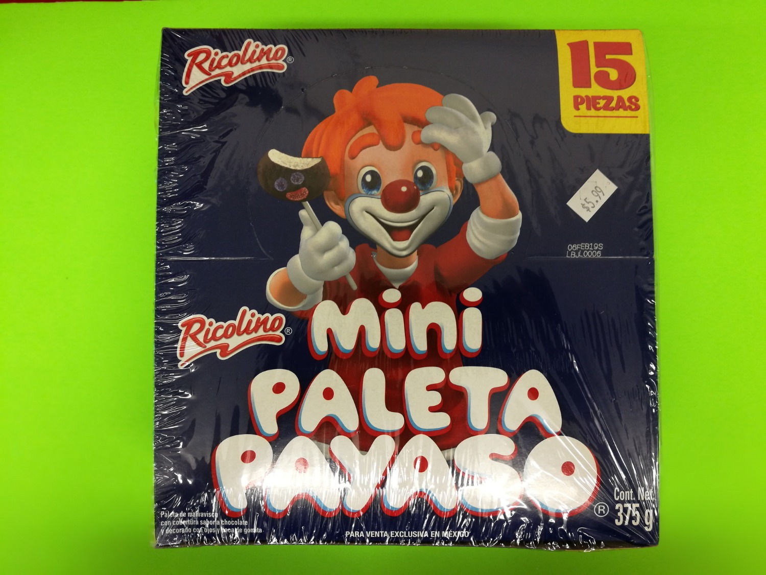 Paleta Payaso