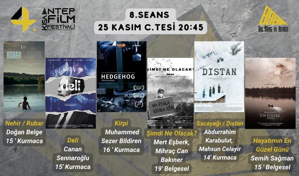 25 Kasım Cumartesi 20:45 Seansı