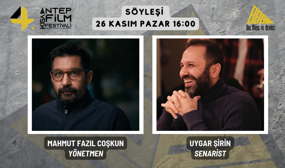 26 Kasım Pazar 16:00 - Mahmut Fazıl Coşkun ve Uygar Şirin ile Söyleşi