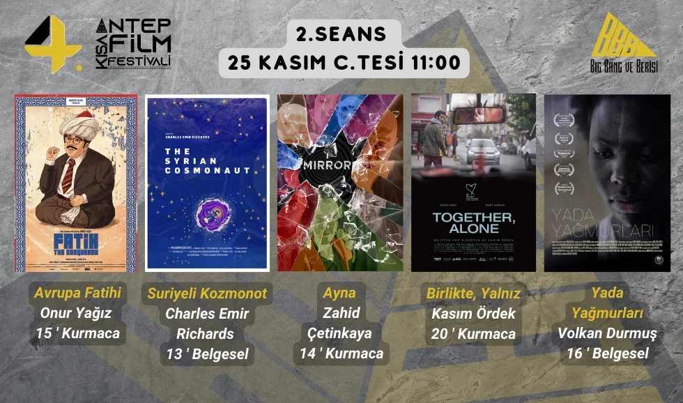 25 Kasım Cumartesi 11:00 Seansı