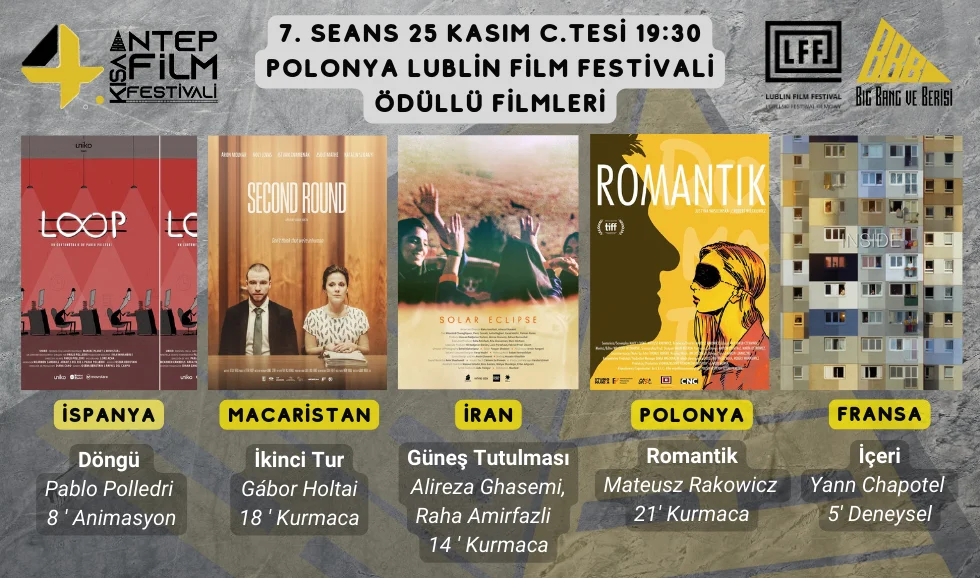 25 Kasım Cumartesi 19:30 Seansı