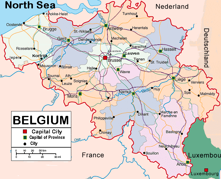 MapBelgium