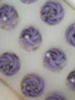 Lavender cupcakes