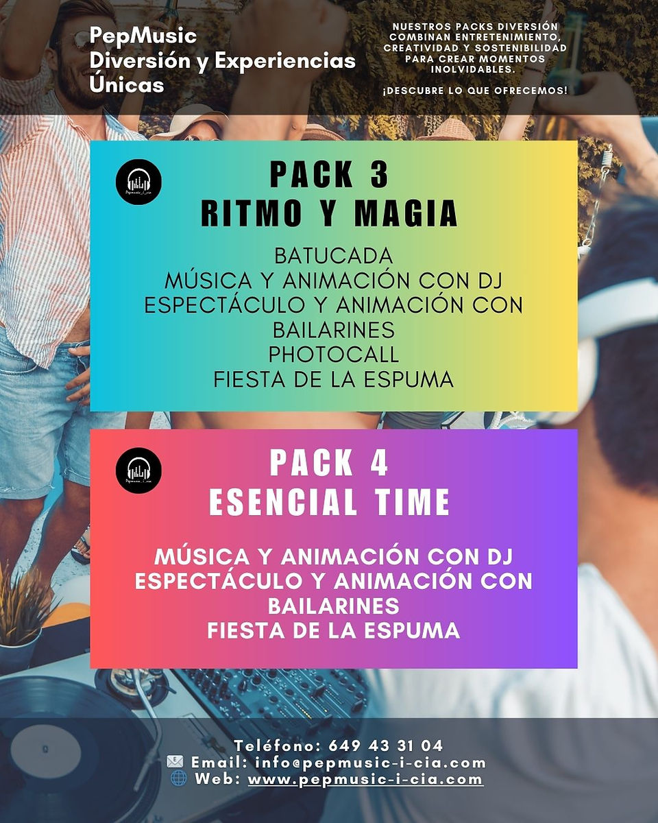 packs diversión pepmusic