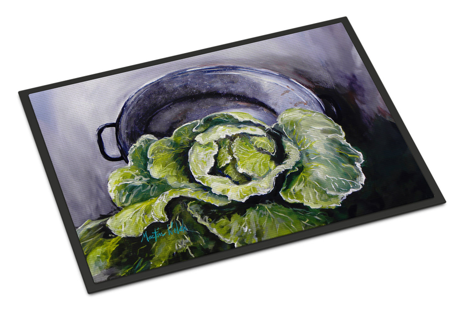 Home Grown In Plaquemines Parish Cabbage Doormat