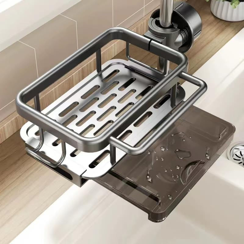 Verdant Villa™ 2-Tier Under Sink Organizer with Sliding Drawers