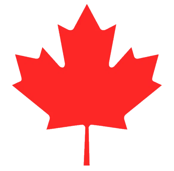 Maple leaf representing Piquancy’s Canadian-made products