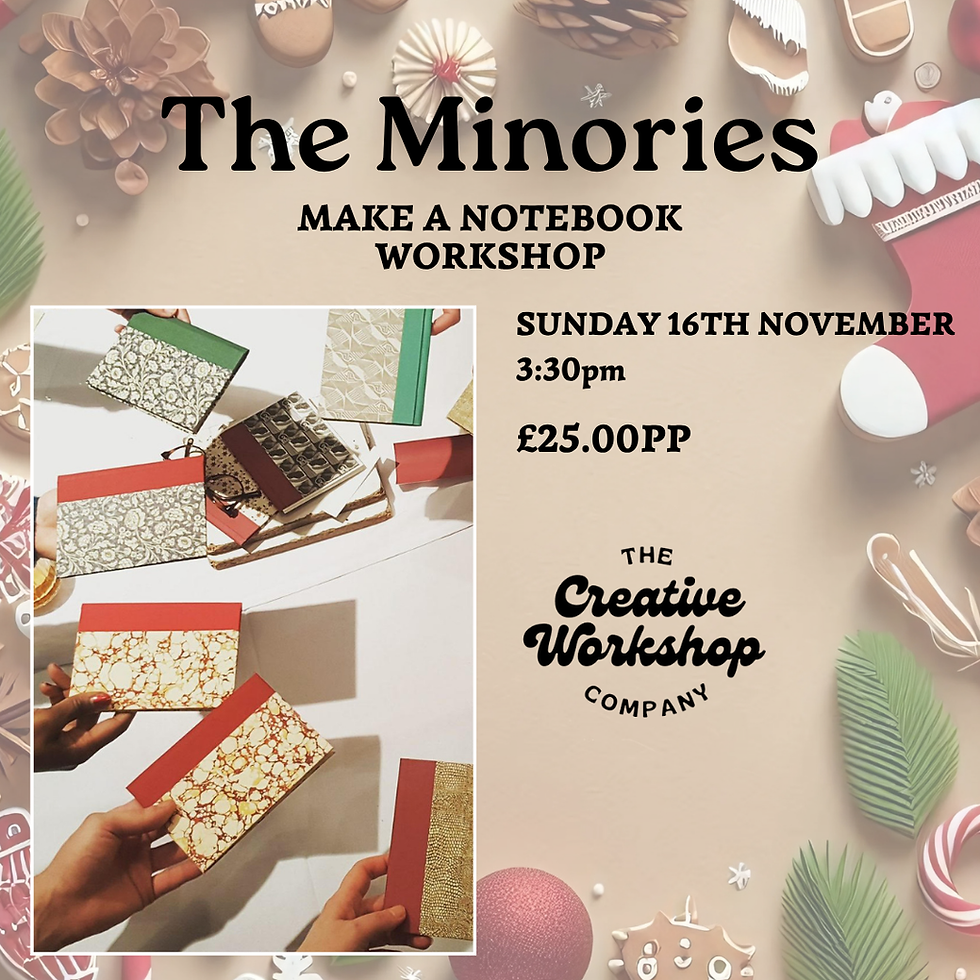 Make a Notebook Workshop - The Minories