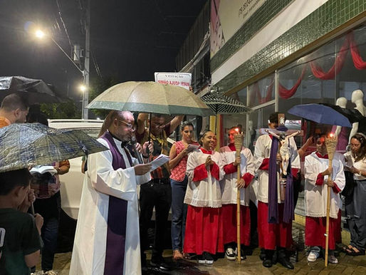 Via-Sacra no Santuário Senhor dos Passos: um caminho de fé pelas ruas da cidade