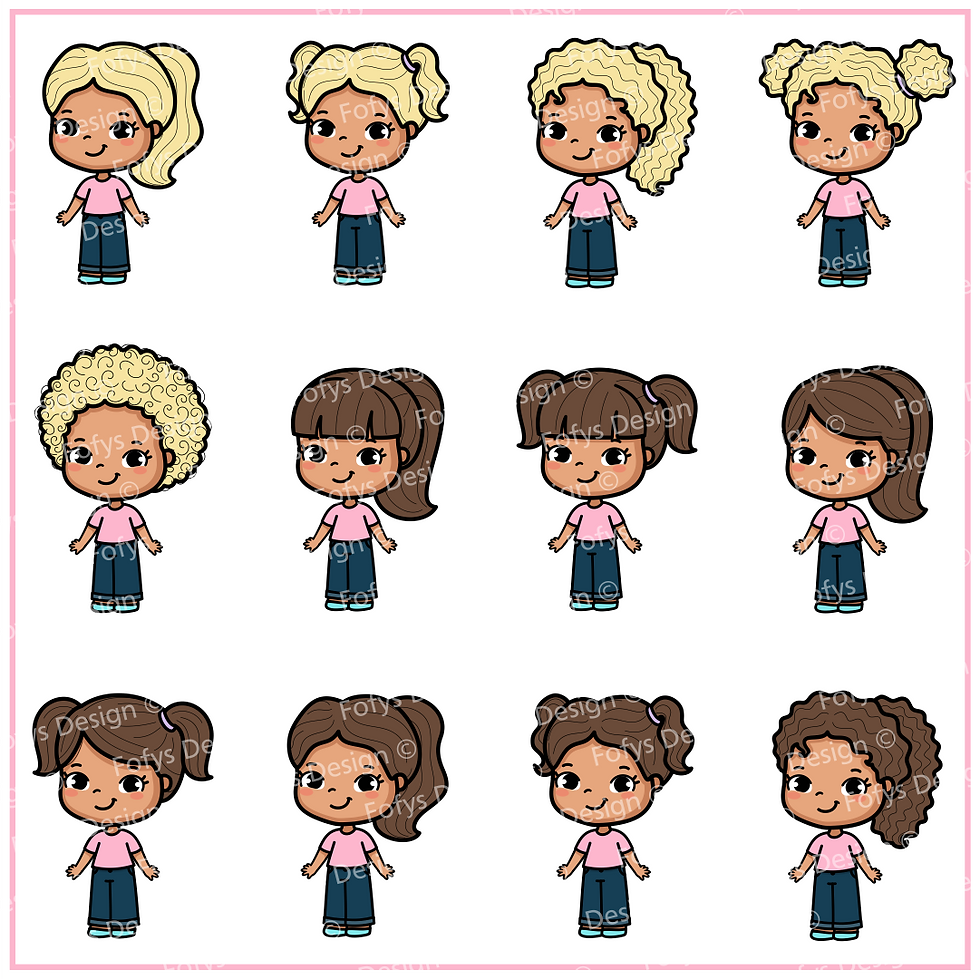 Miniatura: menininhas candy color kit 3