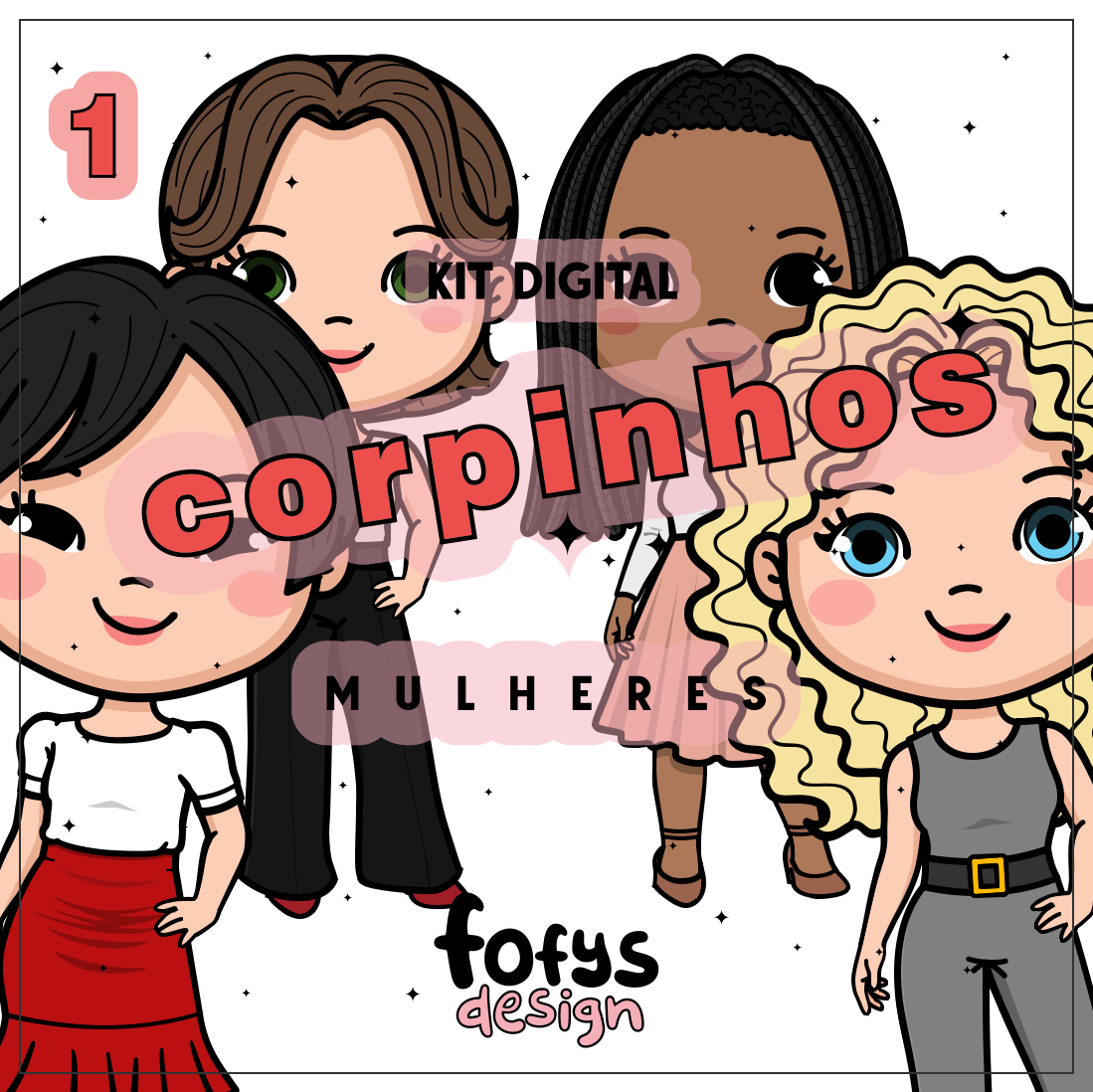 kit corpinhos mulheres 1