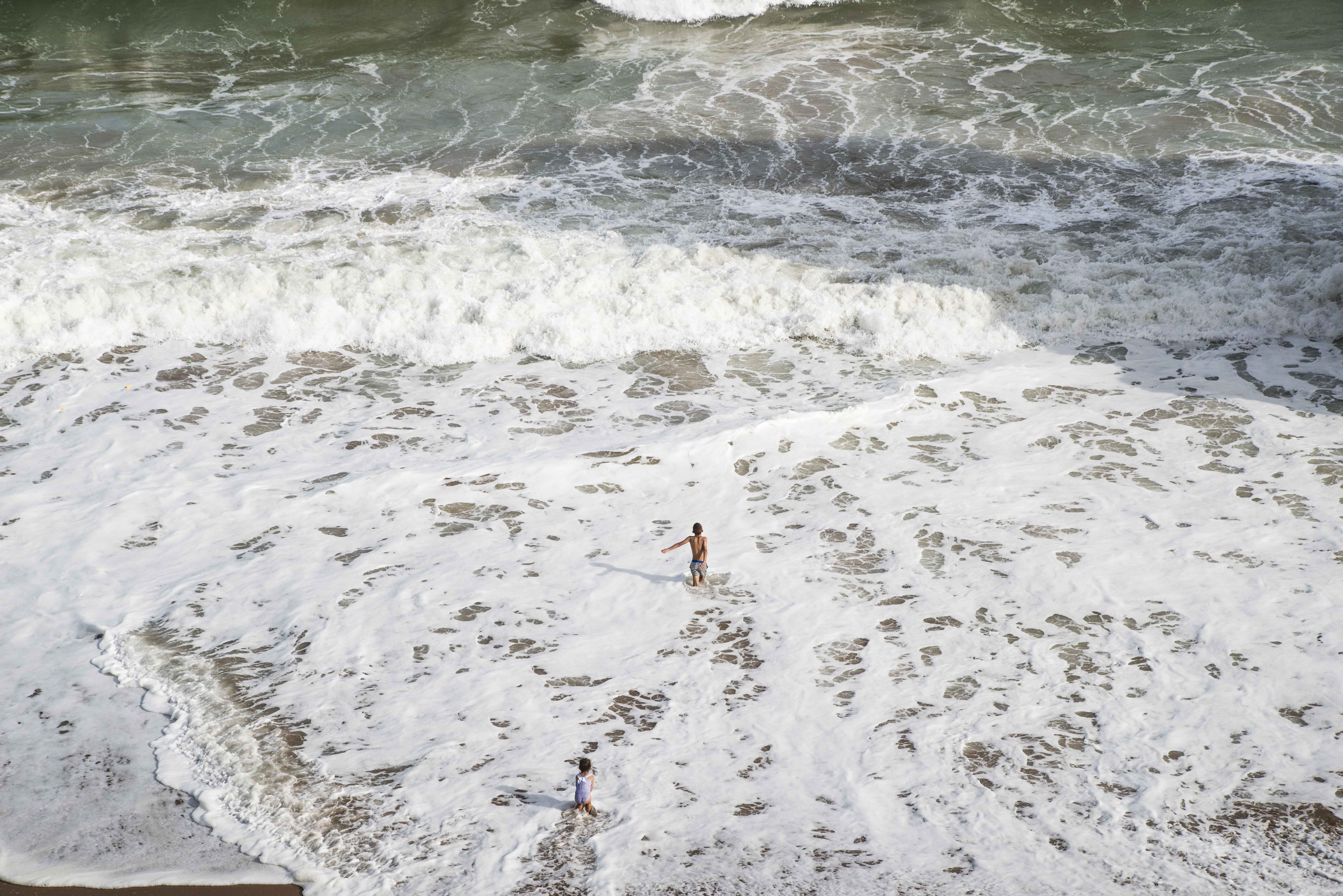 The children and the sea